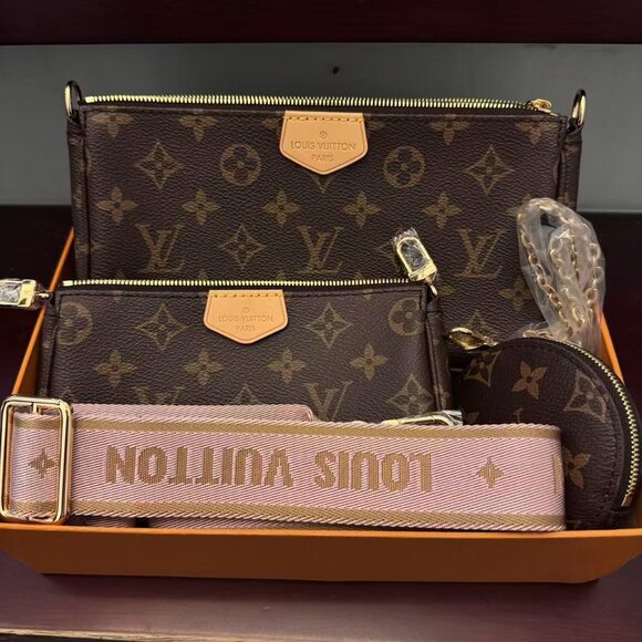 Louis Vuitton Neverfull MM crafted in Monogram canvas with genuine cowhide leath - Picture 1 of 6